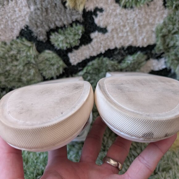 Oliver Cabell Low 1 Off White Leather Sneaker - Size 12 - Picture 5 of 5